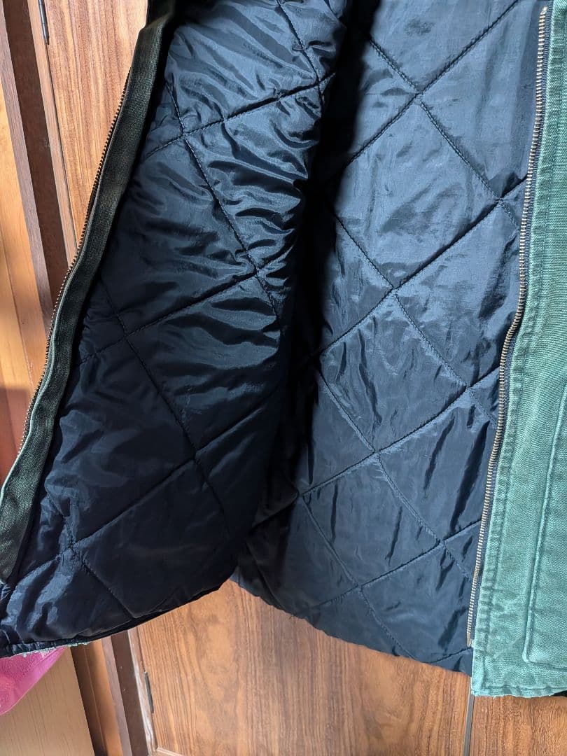 カーハート CARHARTT ダックベスト グリーン XLサイズ