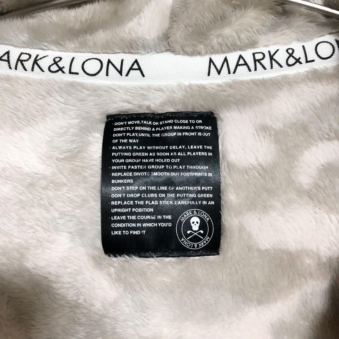 MARK&LONA マークアンドロナ　ゴルフウエア フリースジップアップパーカー