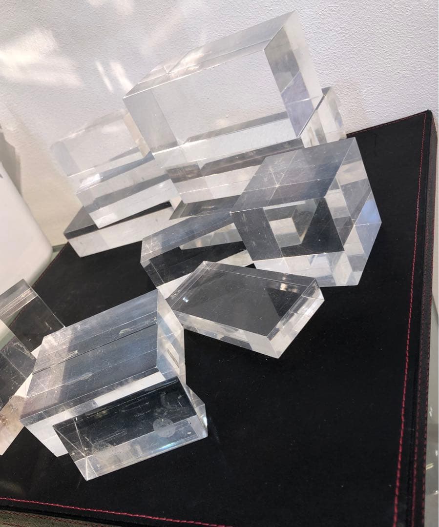 ディスプレイ アクリル　ディスプレイ用品　64個まとめ売り　キューブ