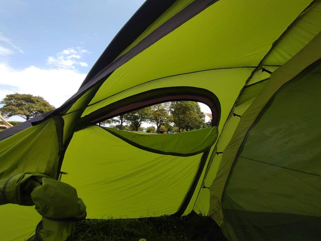 ​【美品】Naturehike Hiby3 グランドシート付試し張1回　広い前室