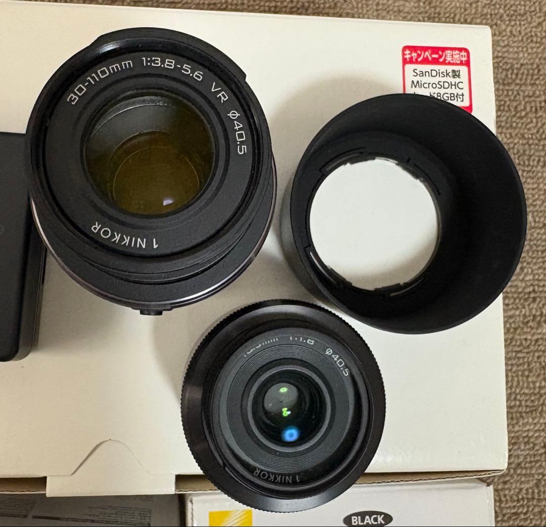 Nikon 1 J5ダブルレンズキット & NIKKOR 30-110mmレンズ