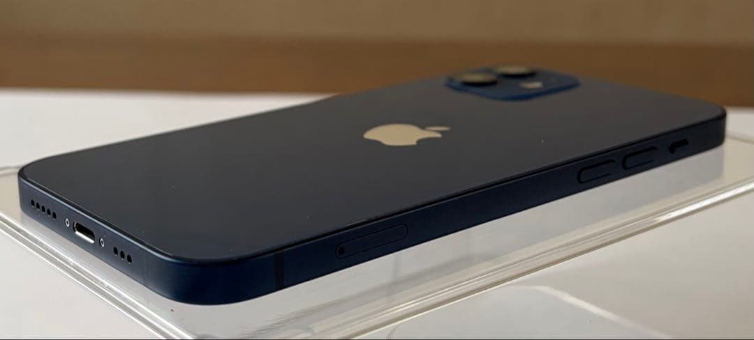 【最大容量87％‼】iPhone 12 256GB ブルー SIMフリー(^^♪