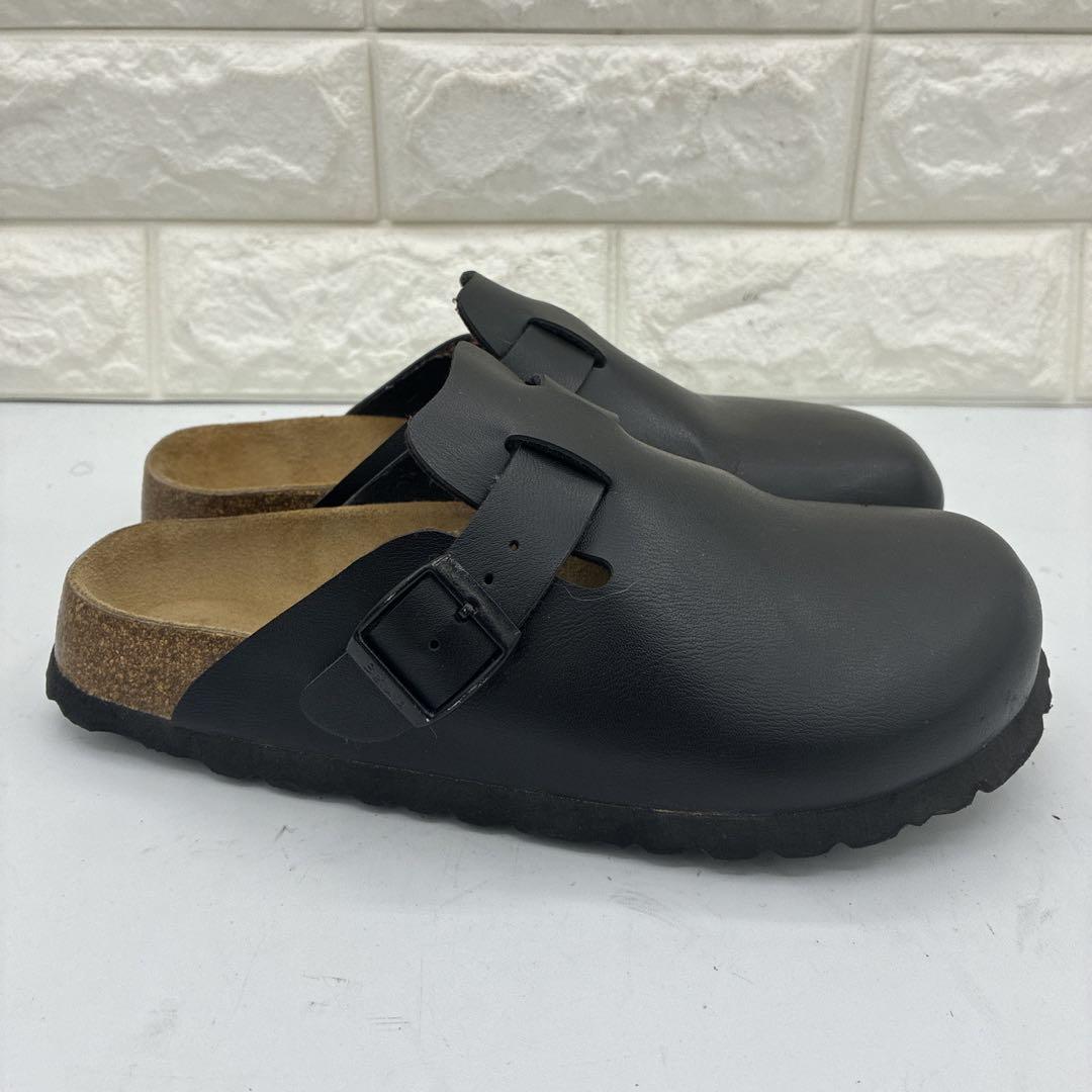 【極美品】ビルケンシュトック ボストン ベチュラ 23 サボサンダル ブラック