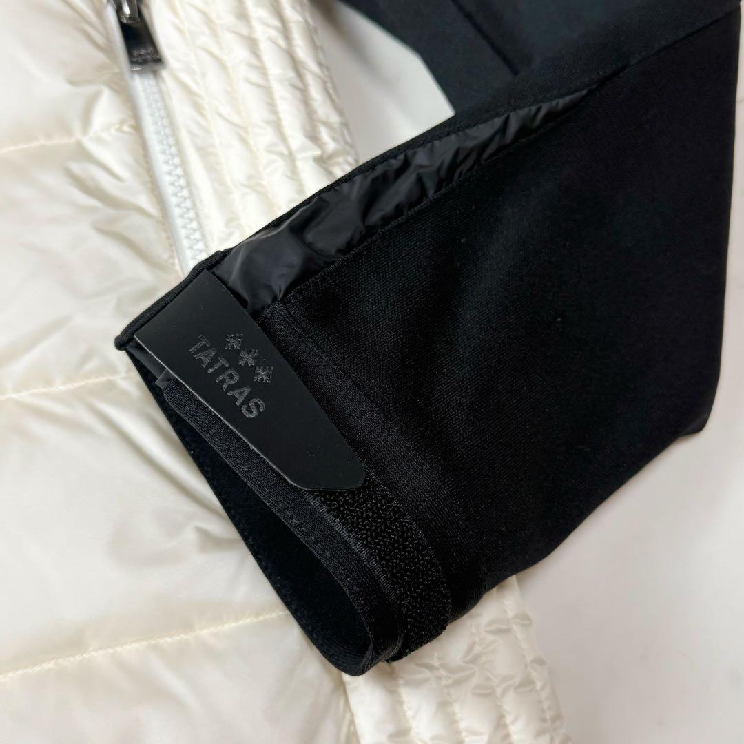 タトラス 2024 ボストボーロ 切り替え ダウンジャケット アイボリー系 03