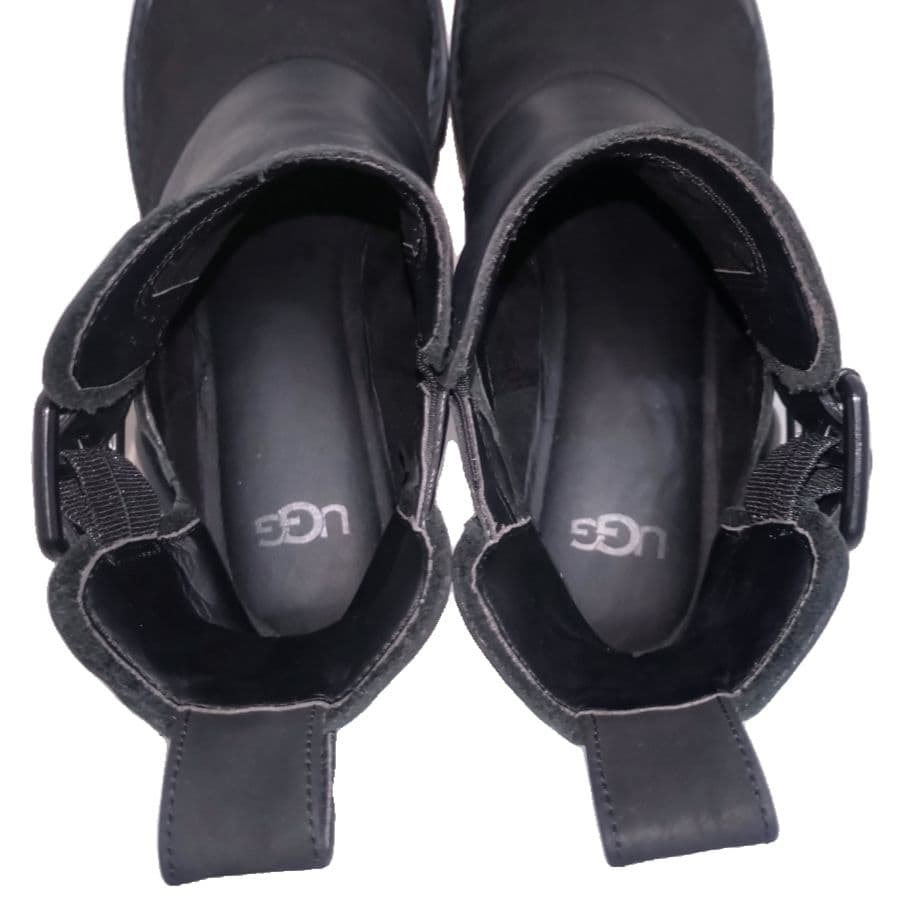 ✨美品✨UGG アグ　Stocktonブーツ　24cm　本革　ブラック
