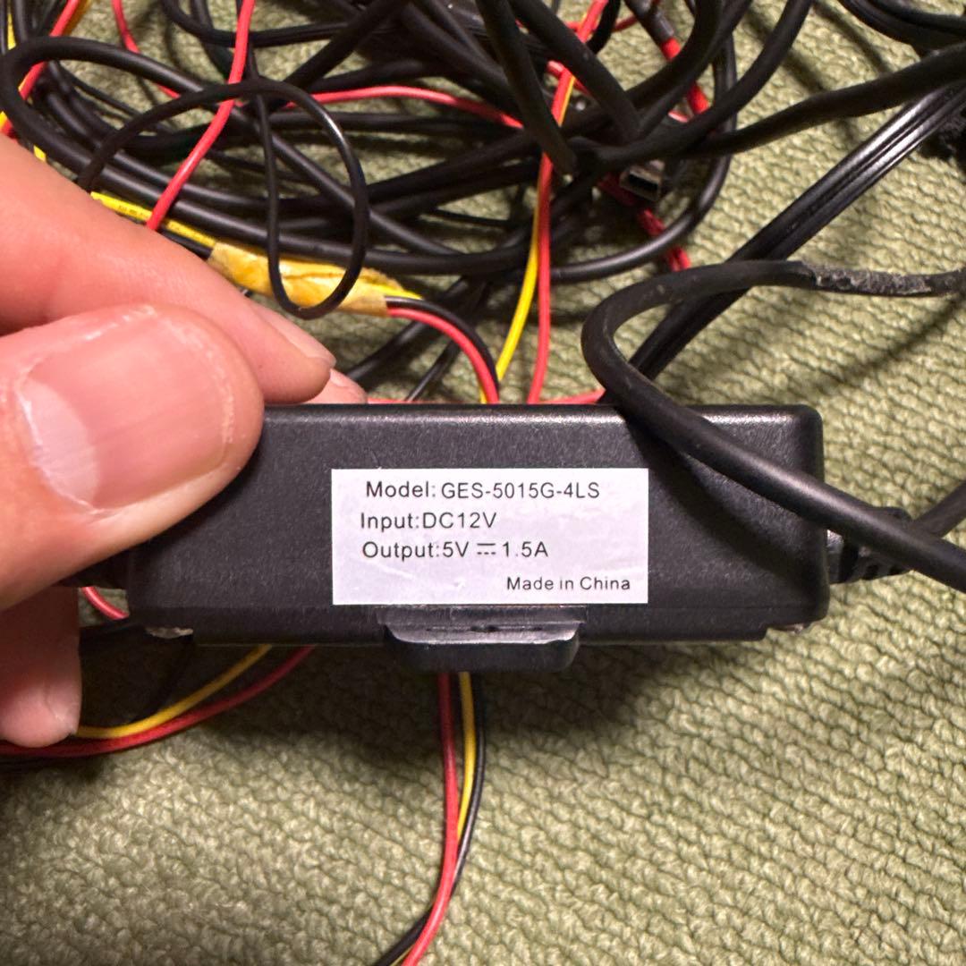 値下げあり！駐車監視OP付きレクサスで使用。YupiteruZQ-35Rドラレコ