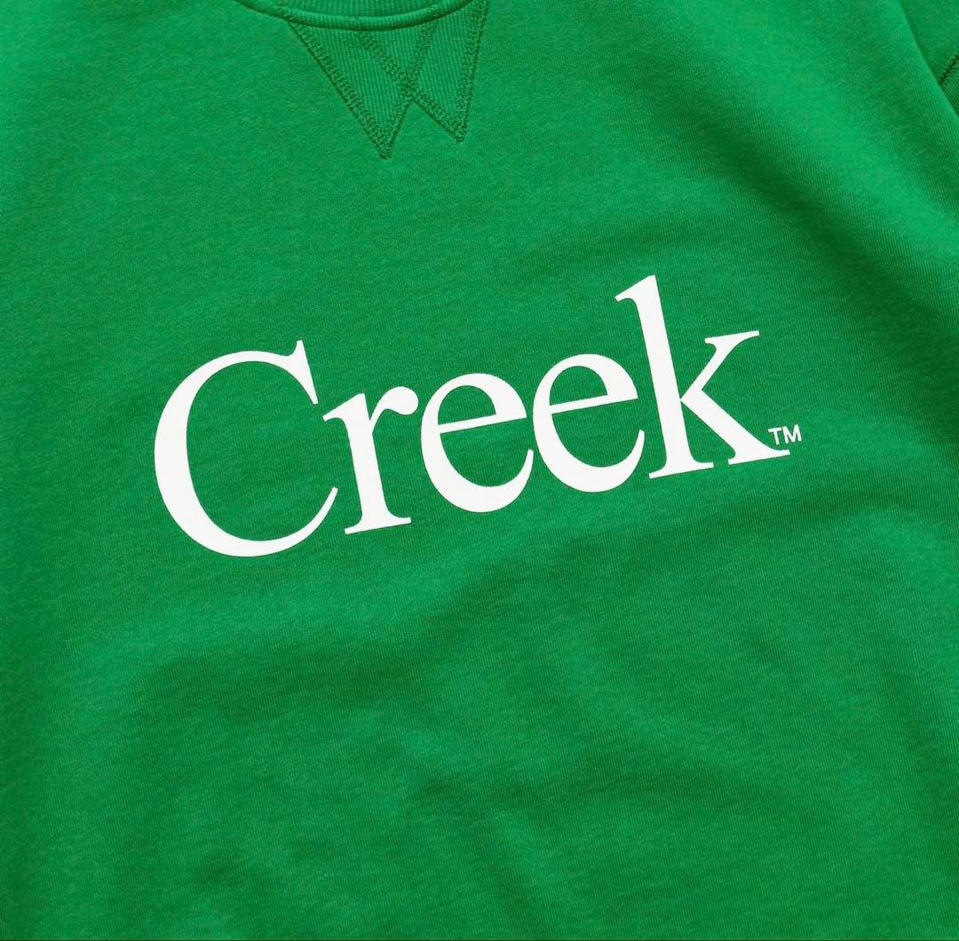 新品L／Creek whimsysocks スウェット Green グリーン