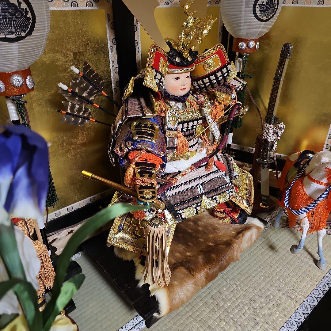 3段　5月人形　（5月人形）　良品