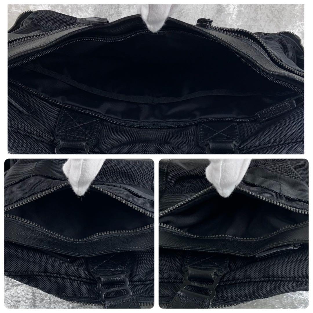 現行 美品 ブリーフィング フュージョン トリニティライナー ブラック 出張