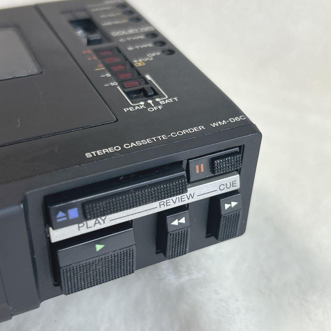 希少✨美品✨ 動作品　SONY WALKMAN WM-D6C カセットプレーヤー