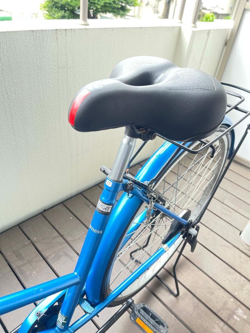 Harnessシティサイクル２７インチLEDオートライト付き　変速無し　引取専用