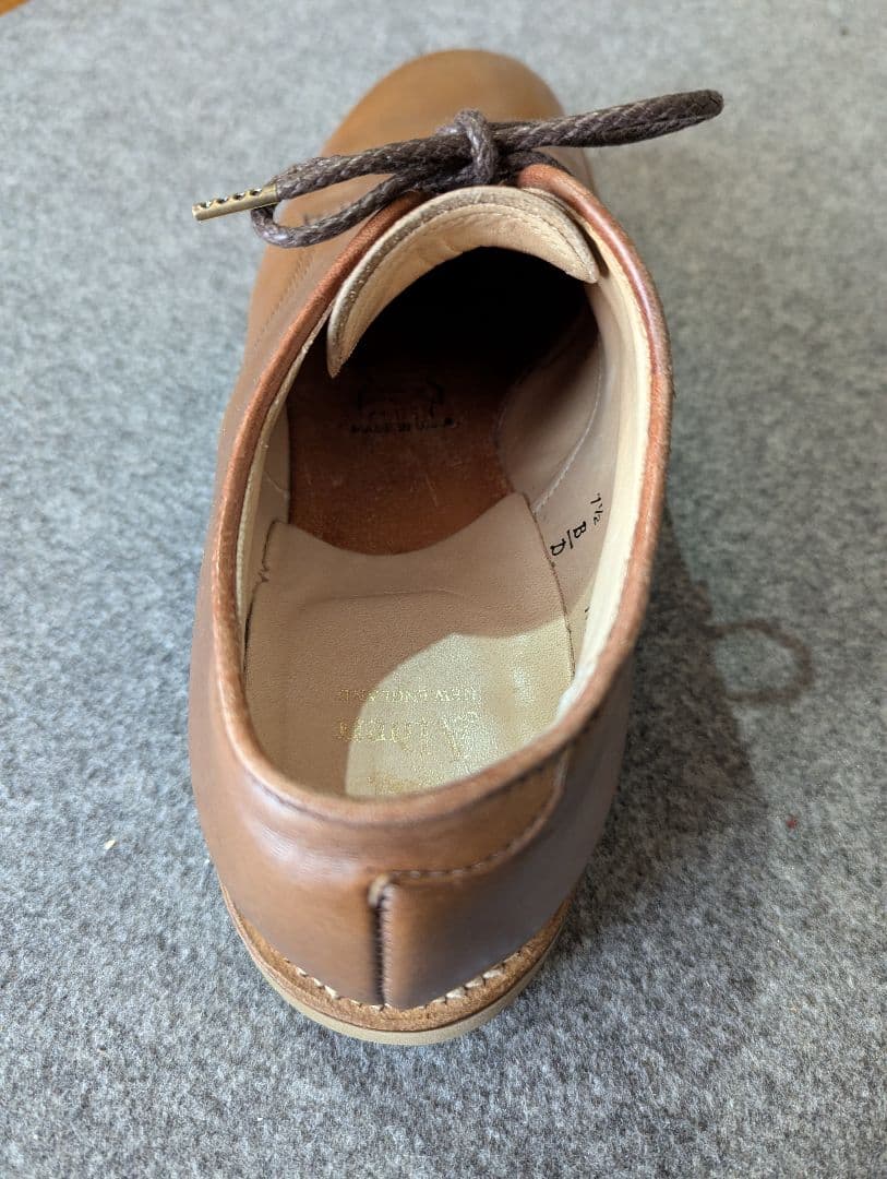 オールデン　ALDEN　ミリタリーラスト　7 1/2