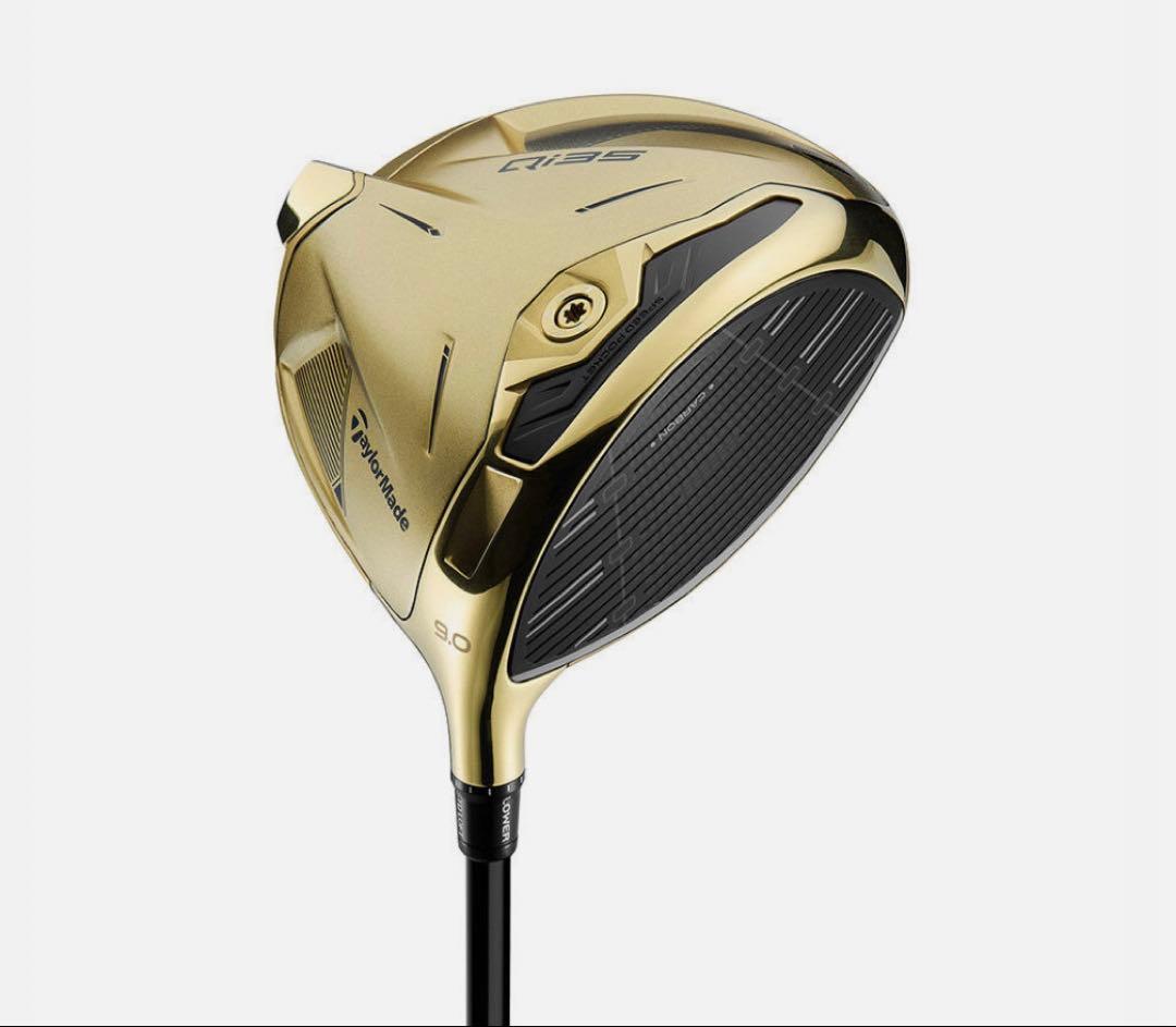 新品 テーラーメイド 限定 Qi35 ドライバー ゴールド 日本仕様 10.5