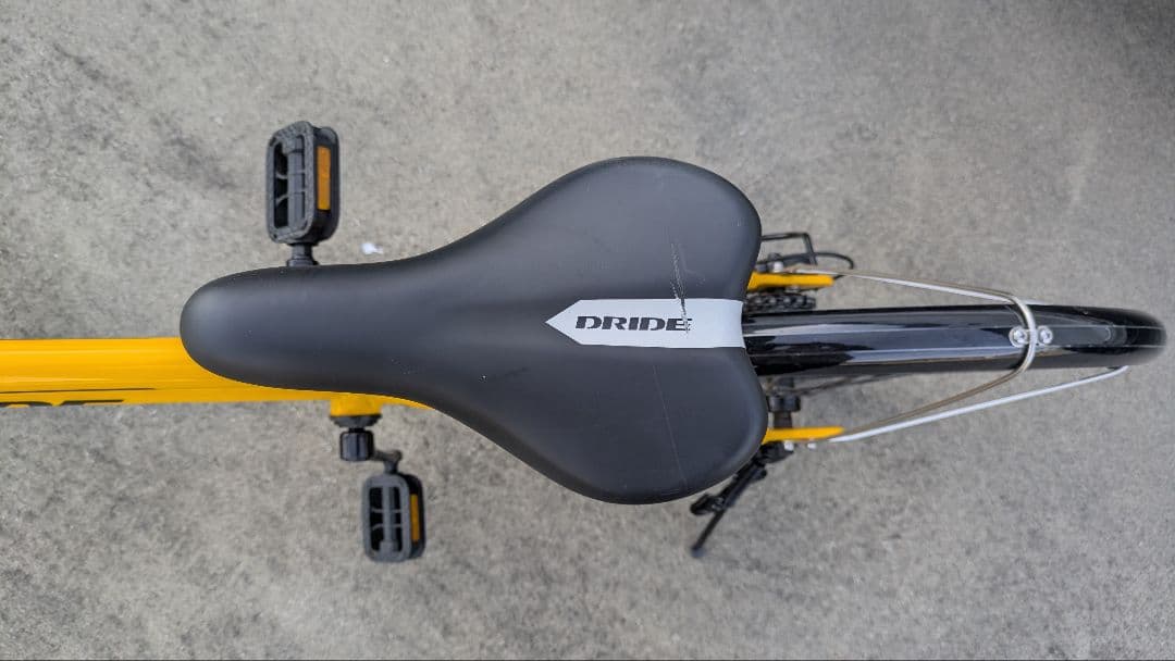 Dride 子供用自転車 22インチ 黄色　　引き取り限定
