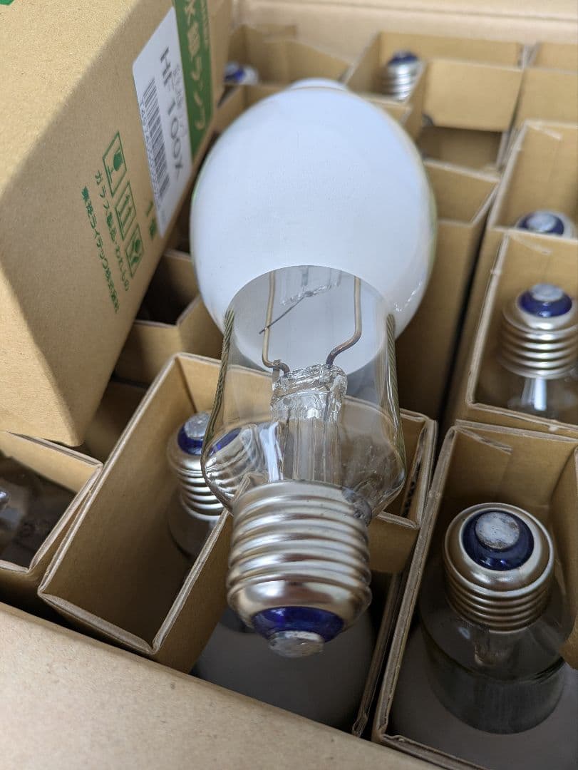 TOSHIBA純正品 水銀ランプ HF100X　12個セット