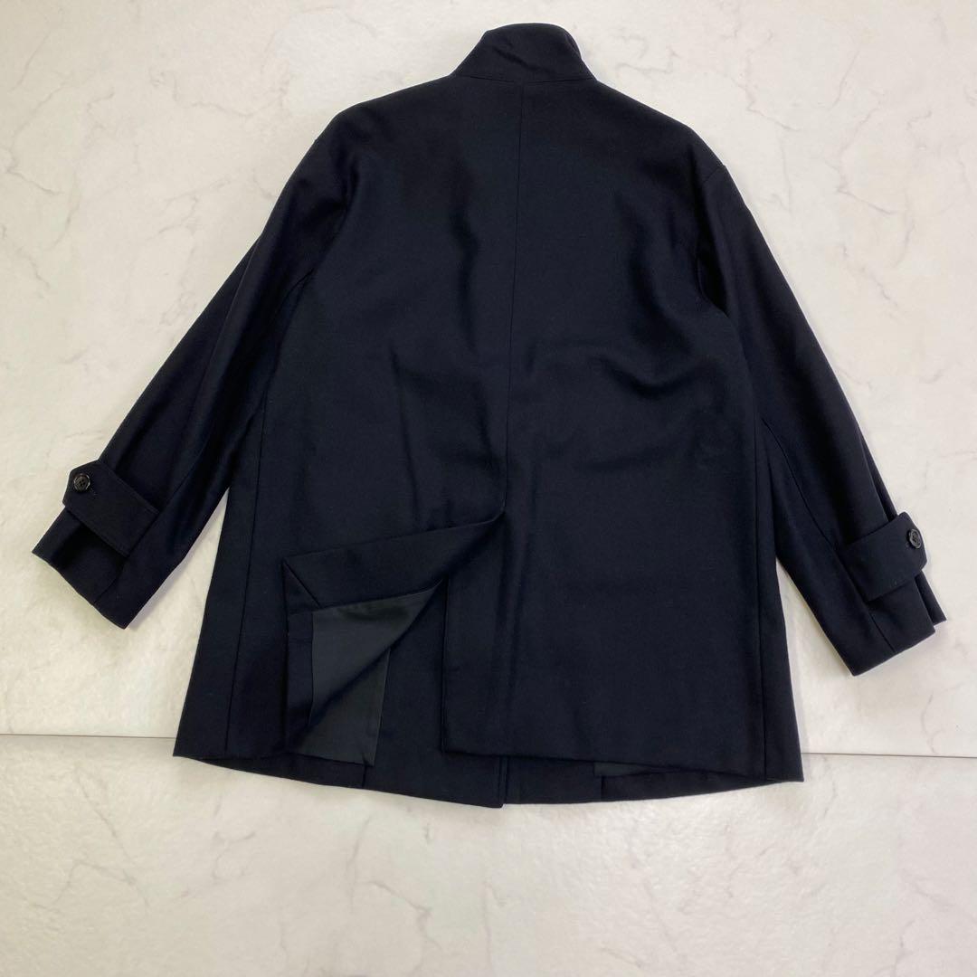 美品★MARGARET HOWELL MILD SERGE コート 黒 1