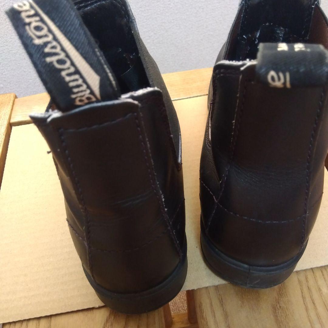 サイドゴアブーツ ブラック レザー