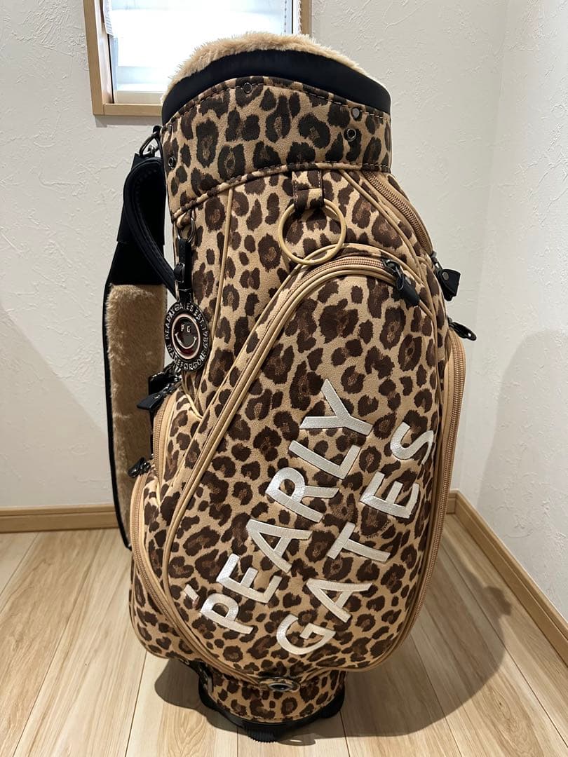 PEARLY GATES ヒョウ柄 アイアンカバーセットキャディバッグ