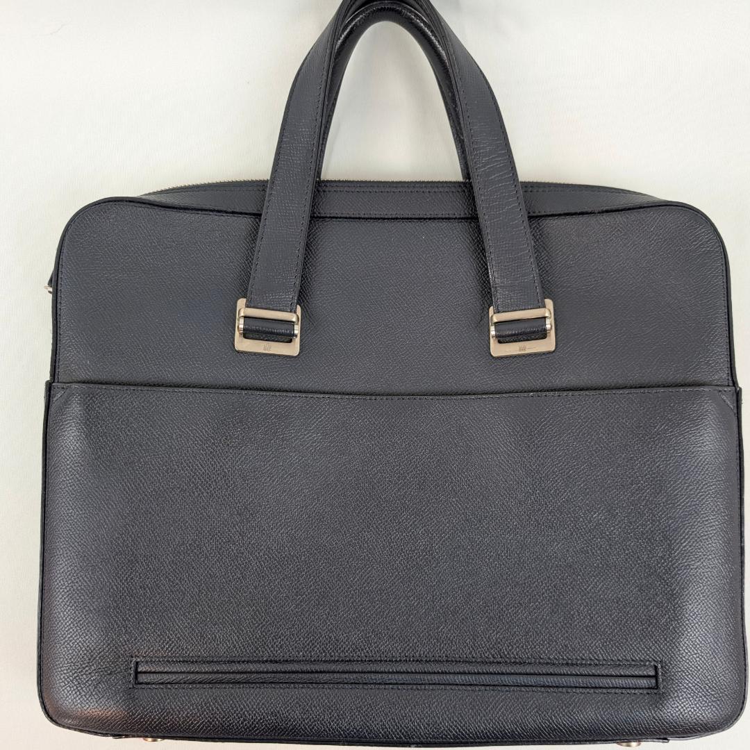 dunhill ダンヒル カドガン スリムドキュメントケース レザー ネイビー