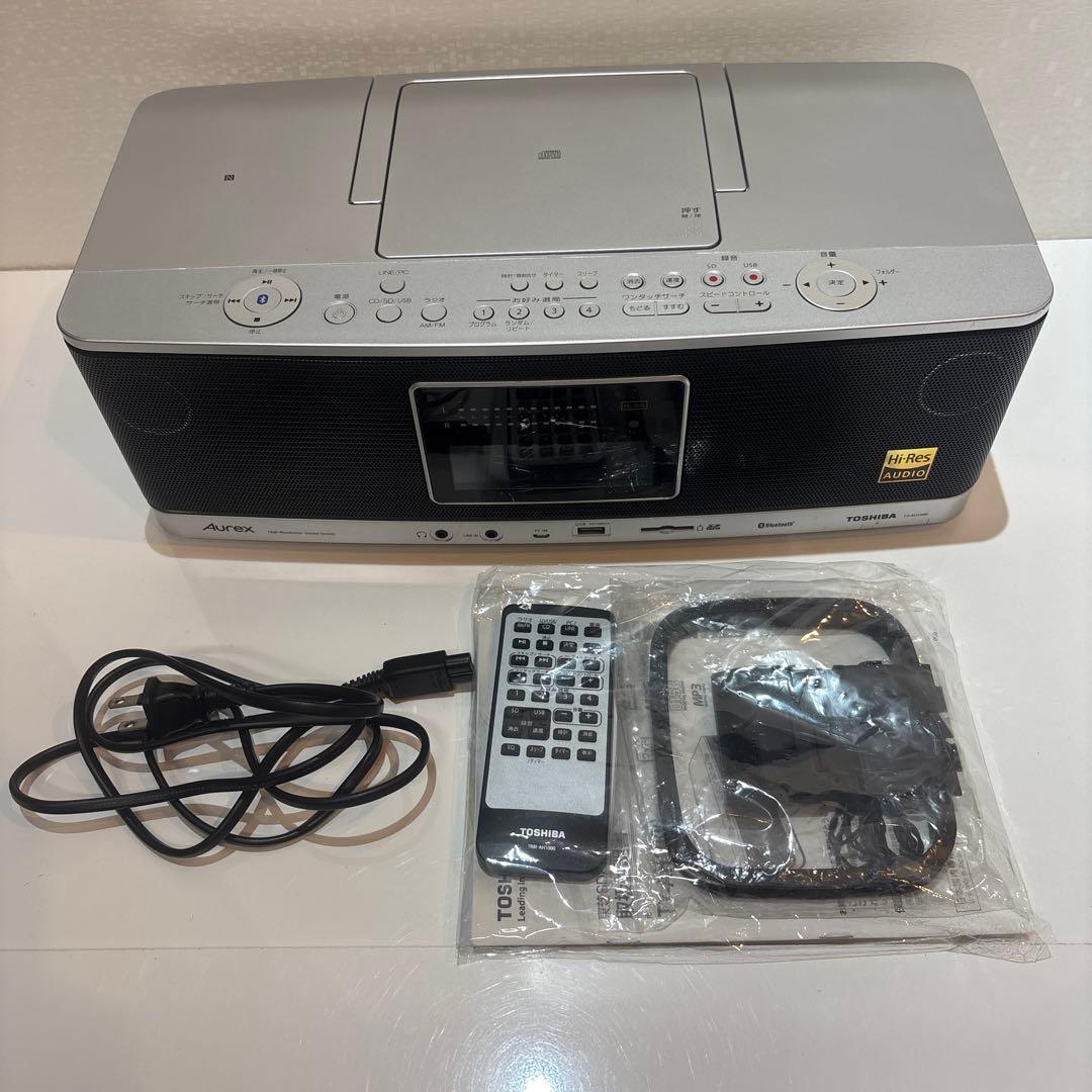 TOSHIBA Aurex TY-AH1000 ハイレゾ CD ラジオ 東芝