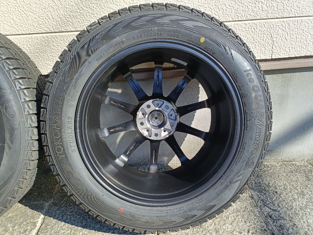 CX-5スタッドレスタイヤ＆18インチホイール4本セット【送料無料】