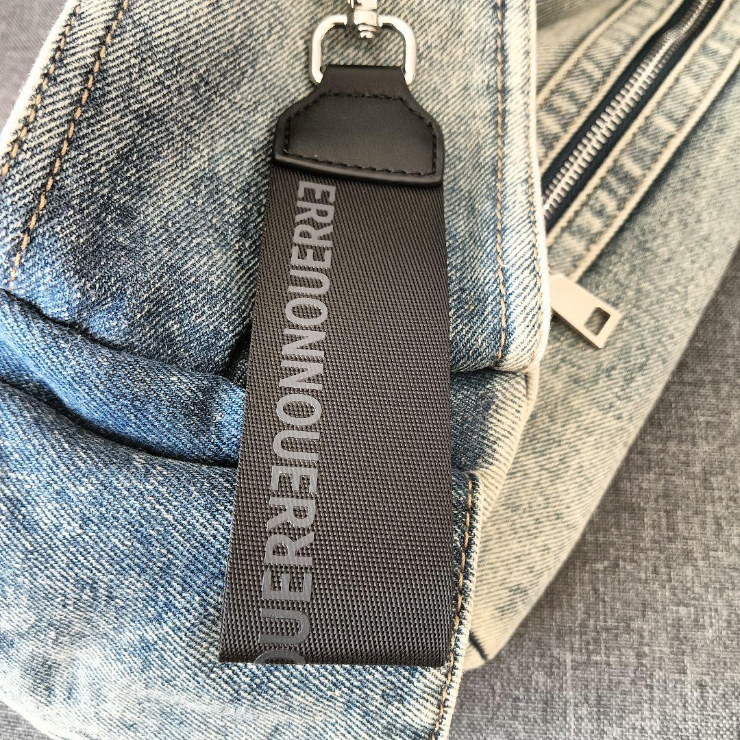 美品✨️ nouer ヤマダヤ デニムマルチポケットボディバッグ 定価1.6万円