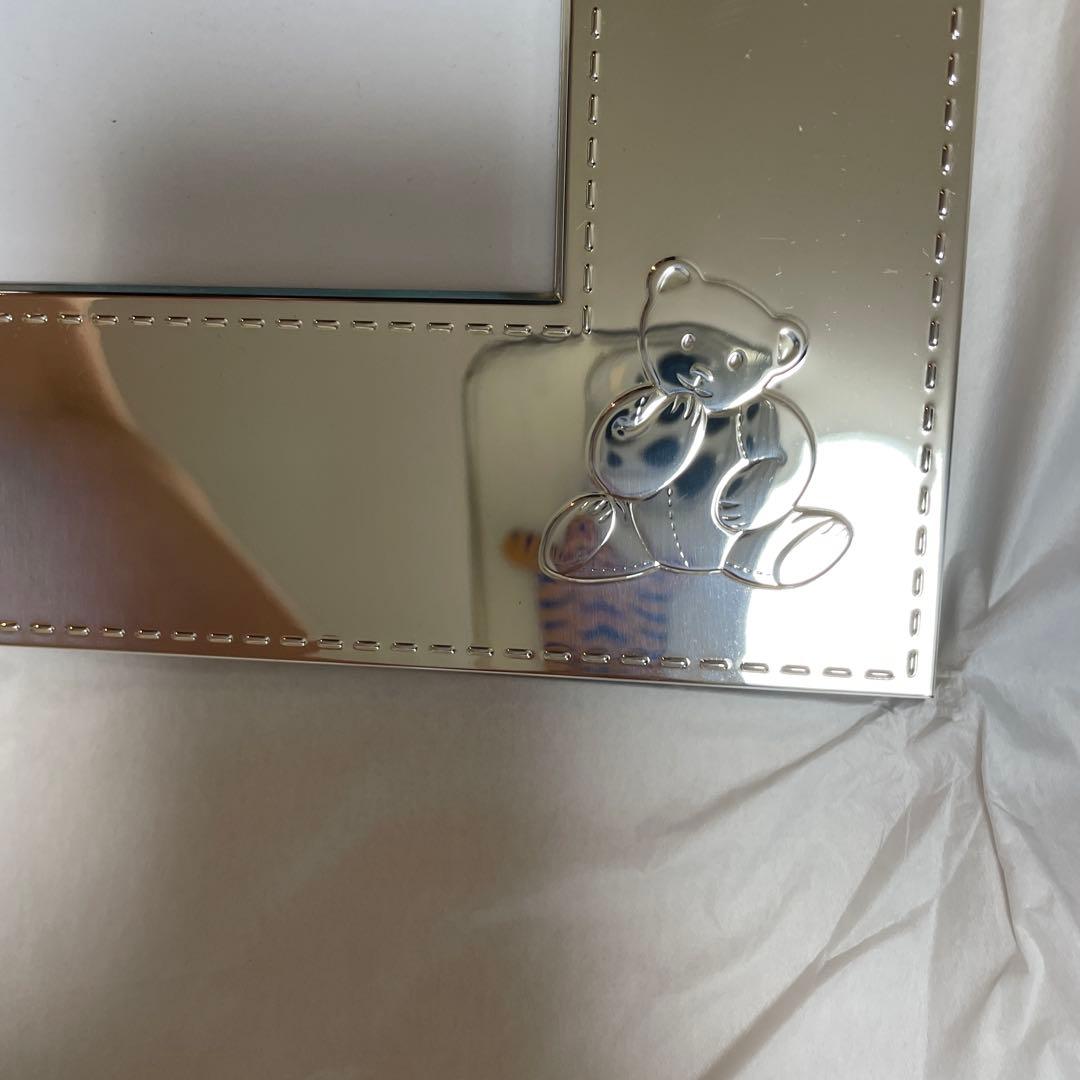 【新品未使用】CHRISTOFLE シルバー チャーリーベア フォトフレーム