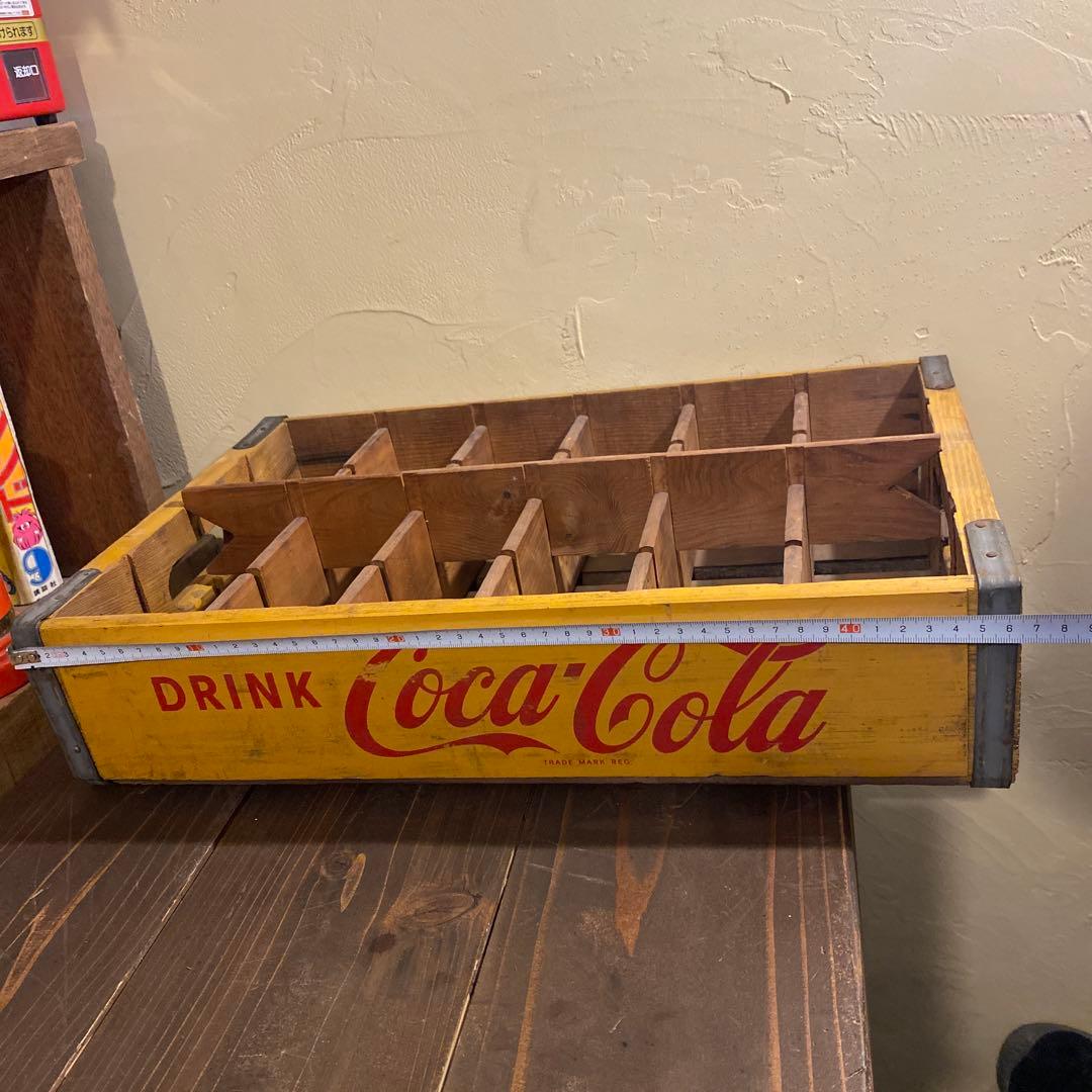 コカ・コーラ 木箱 ビンケース ヴィンテージ アンティーク Coca-Cola