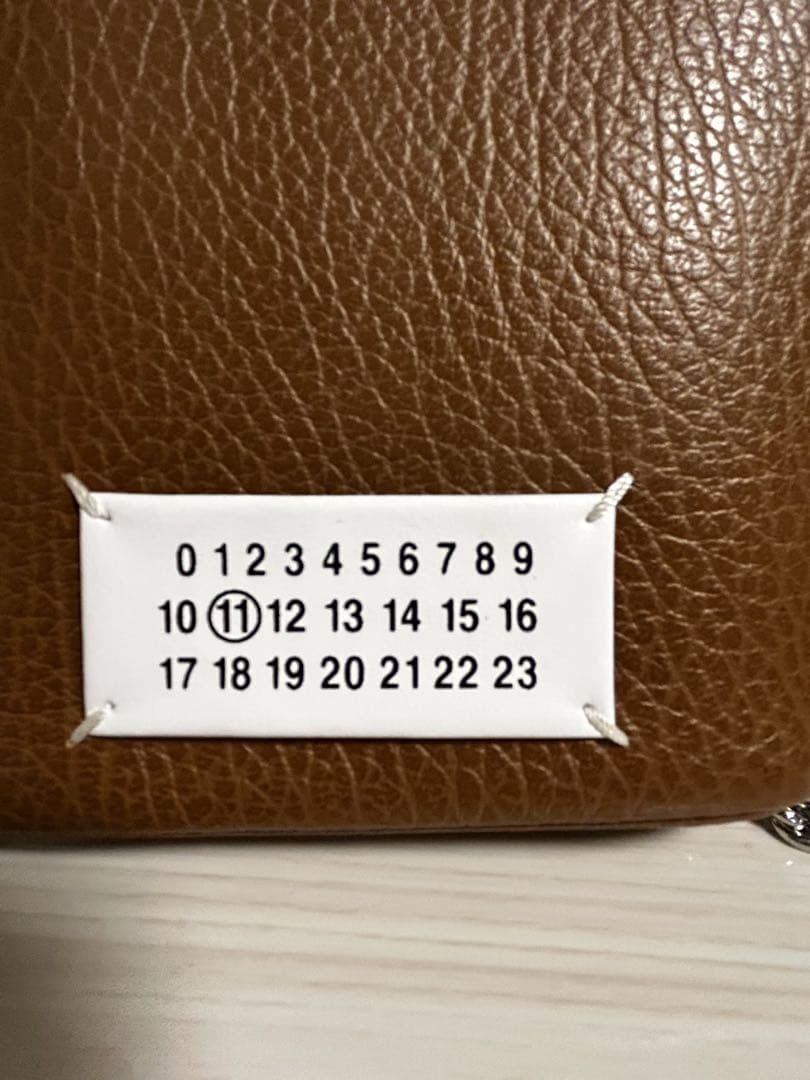 メゾンマルジェラ　5ac バケットバック　ブラウン