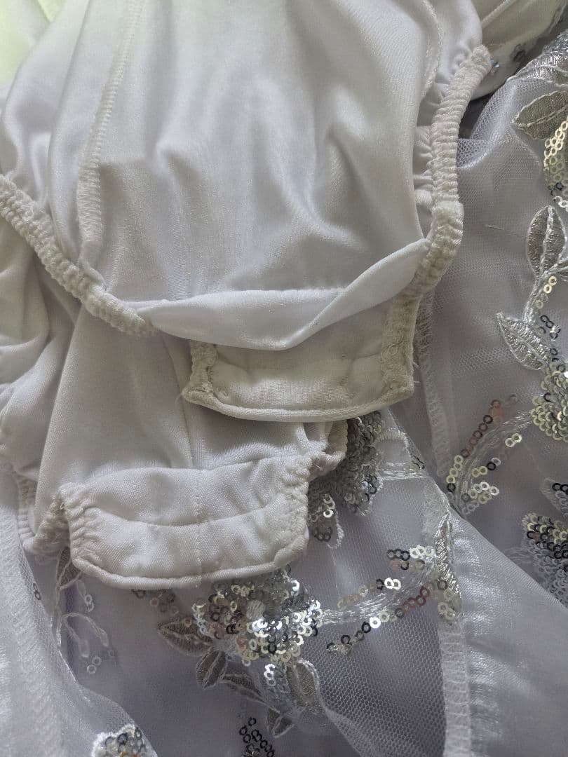 スタンダードドレス ホワイト ボールルーム 社交ダンス