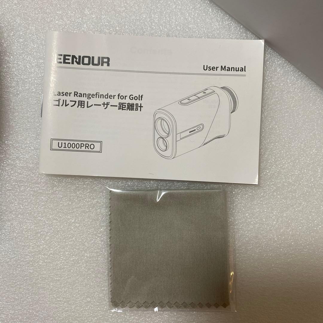 M*i様 送料無料　ゴルフ用レーザー距離計EENOUR U1000PRO ブラッ