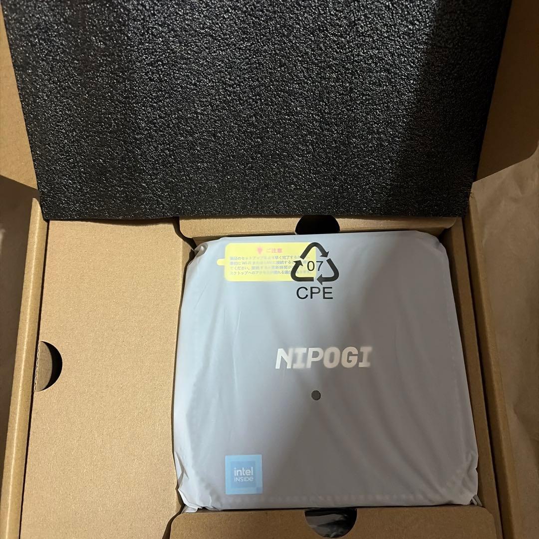 高速動作mini pc n100最大3.4GHz 8GBDDR4 256GB