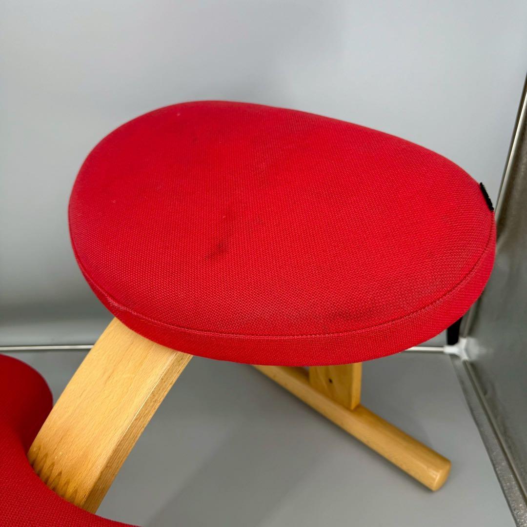 バランスイージー レッド sakamoto house 赤　バランスチェア