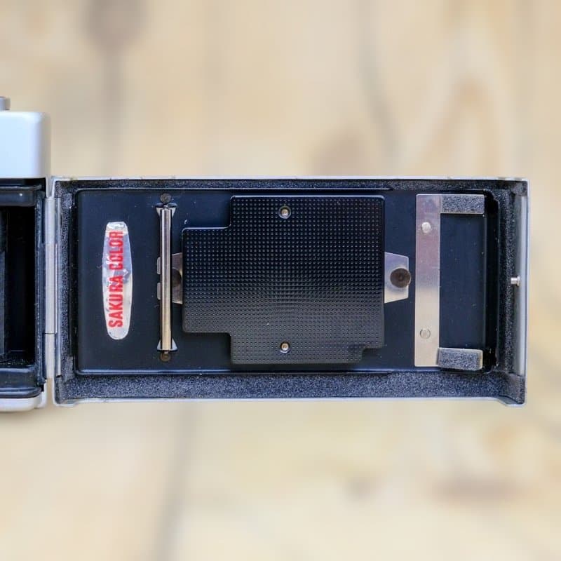 【整備品】KONICA C35 Flash matic コニカ　ケース付