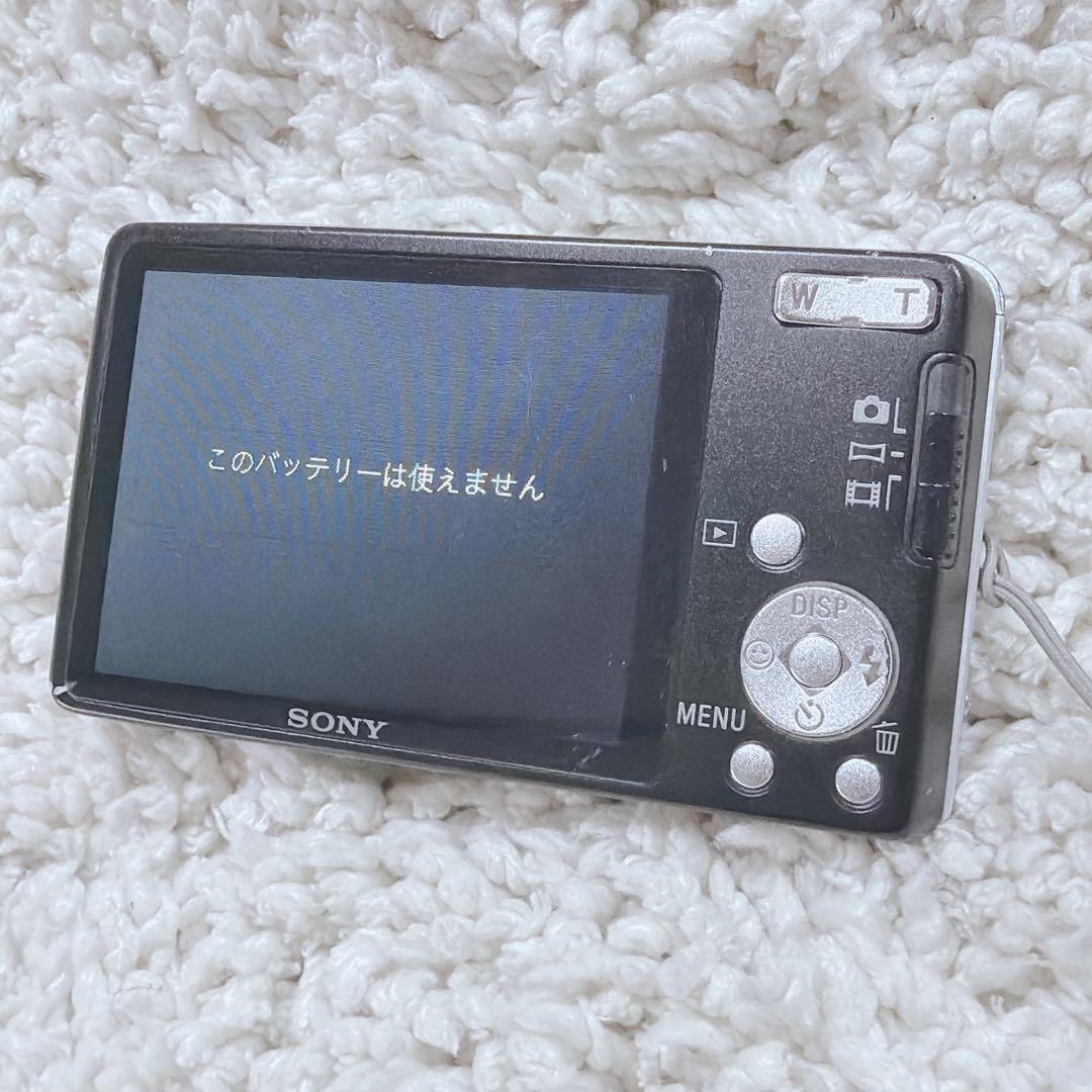SONY サイバーショットDSC-W350 デジカメ コンデジ 本体 シルバー