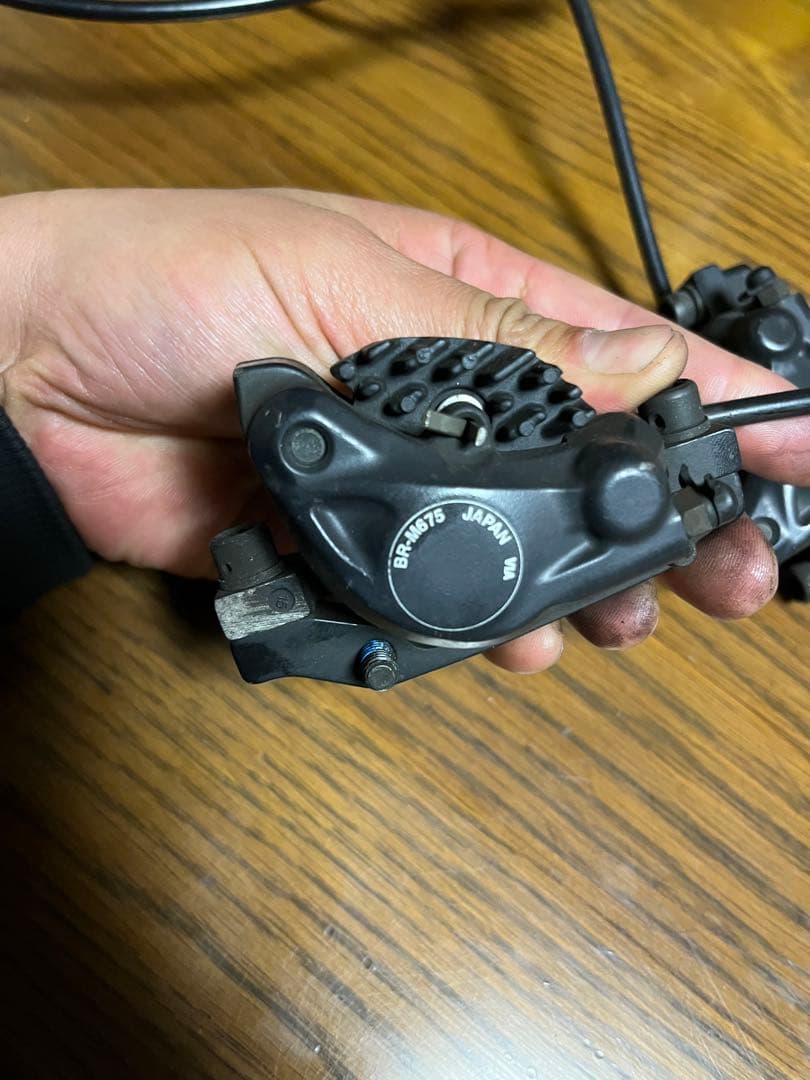 SHIMANO SLX BL-M675-B BR-M675 油圧ディスクブレーキ