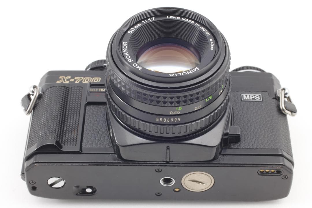 【整備済　美品】ミノルタ X-700 +MD Rokkor 50mm F1.7