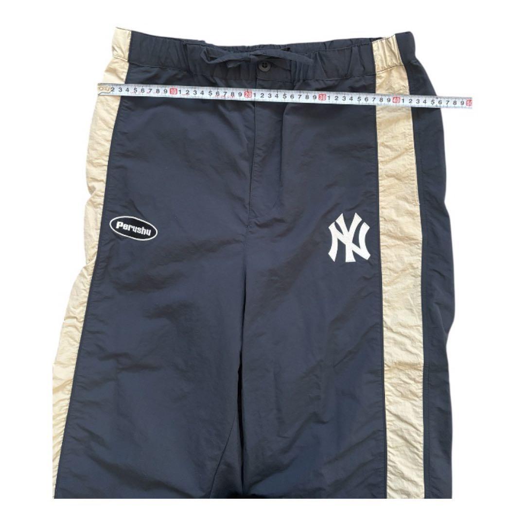 や*だ様 【激レア完売品】Perushu×MLB ヤンキース ナイロンセットアッ