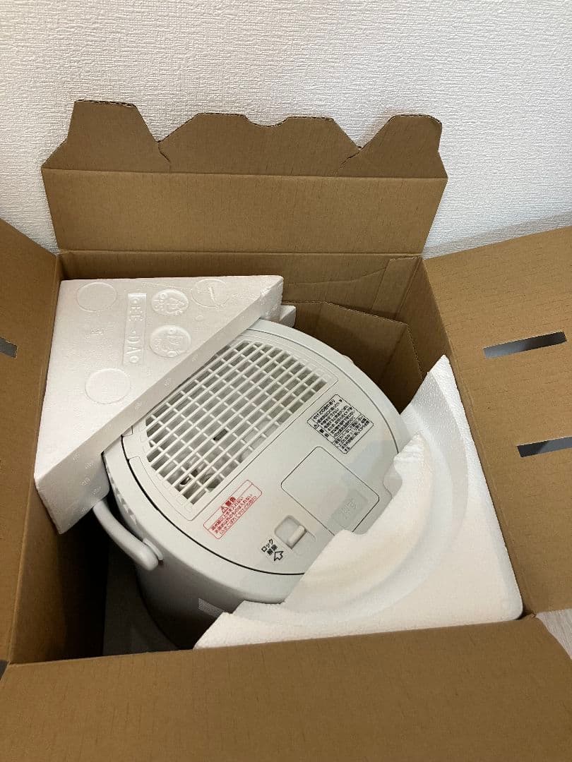 付属品完備　象印　スチーム式加湿器　EE-DD50-WA