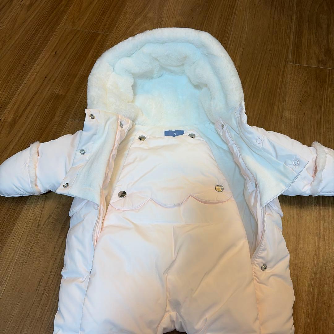 jacadi フード付きスノースーツ