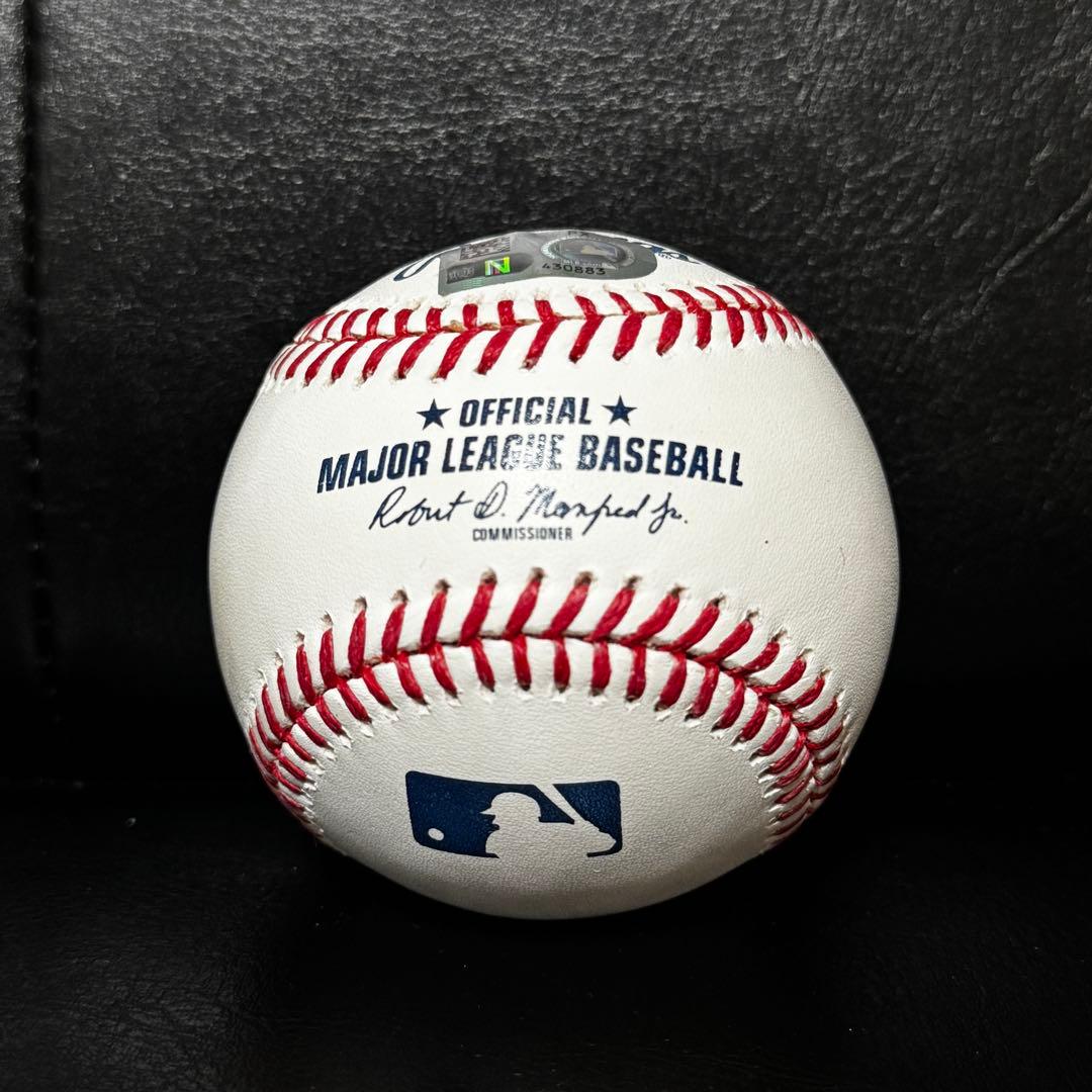 ドジャース ミゲル ロハス 直筆サイン ボール MLB ホログラム