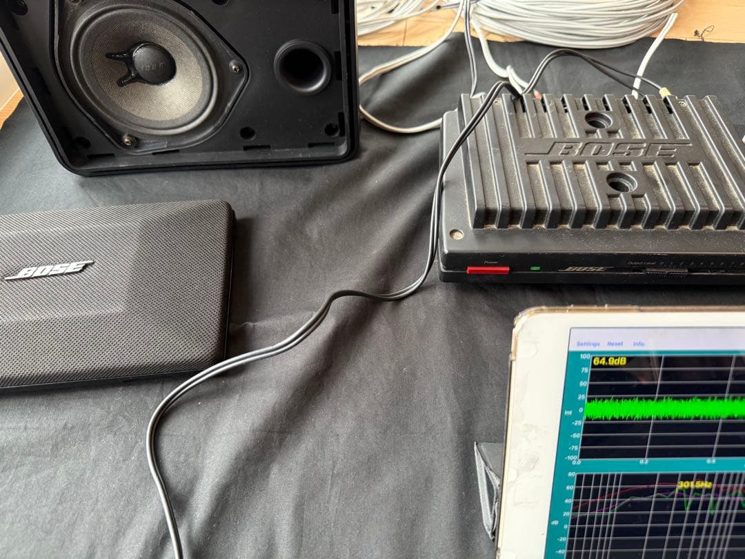 BOSE101スピーカー1705アンプ　セット