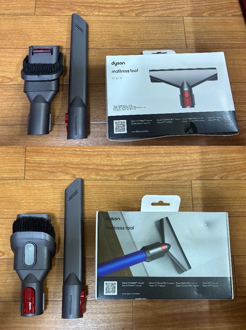 【美品】dyson V8 slim fluffy 【未使用】￼アクセサリ　41分