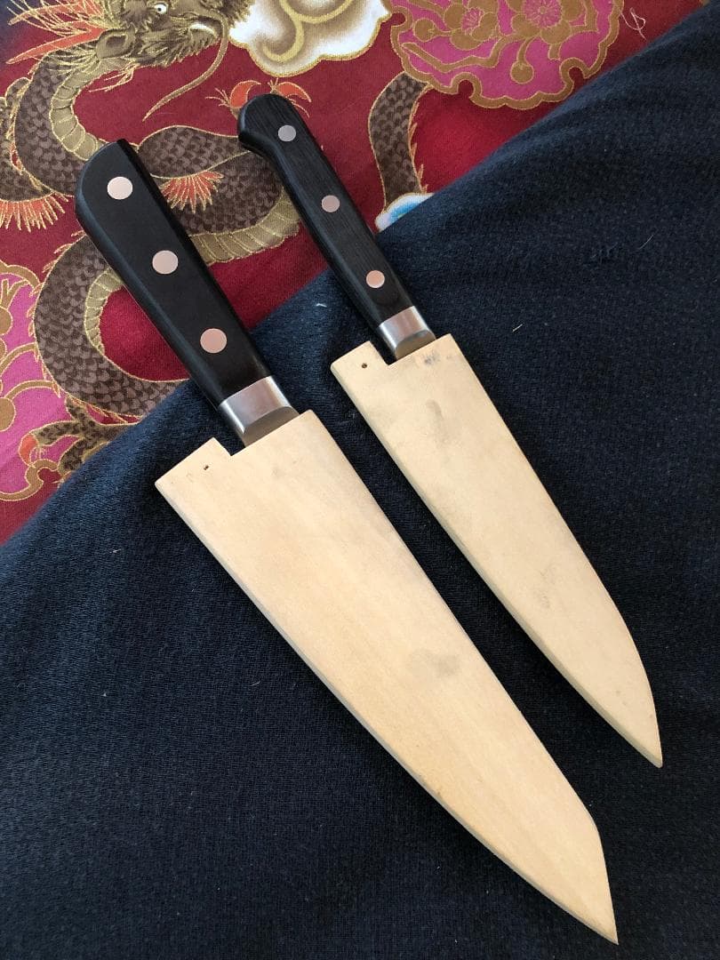 【研ぎ済み】INOX本鍛錬　郷右馬允義弘　骨スキ　ペティナイフ　包丁　料理　釣り