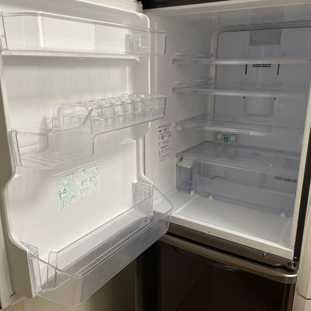 SHARP シャープ 冷蔵庫 350L SJ-PW35A-T ダークブラウン