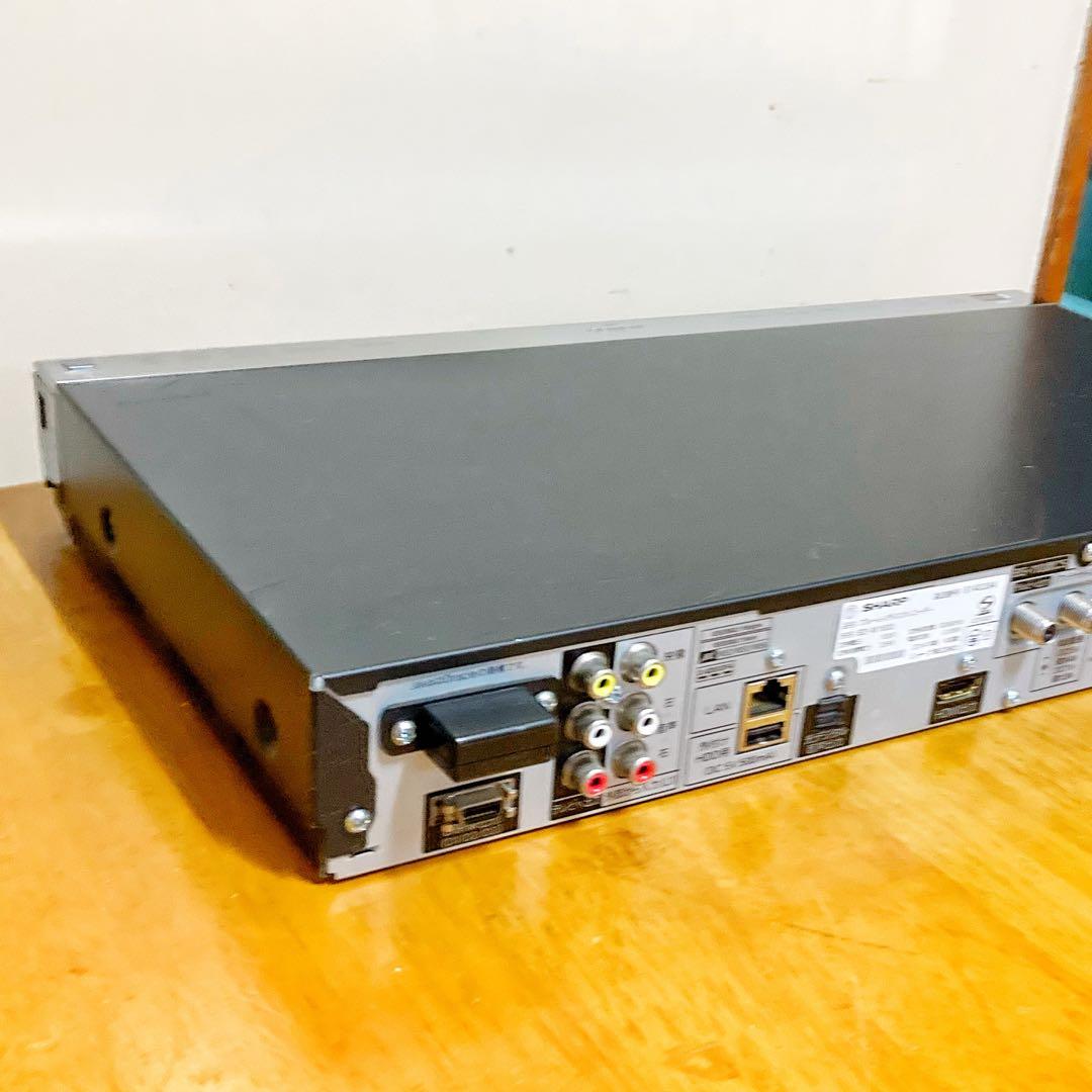 リモコン無し　SHARP ブルーレイレコーダー HDD 1TB 2チューナー