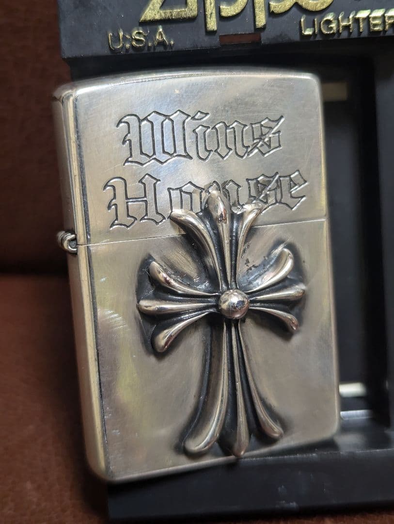 zippo　ジッポライター　クロス　ビンテージ品　serial　№0006