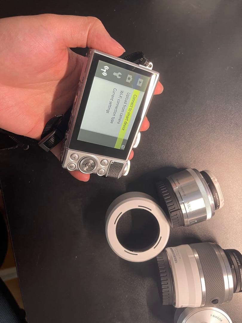 【美品】Nikon 1 J5 ダブルズーム＋単焦点セット（フィルター付き）