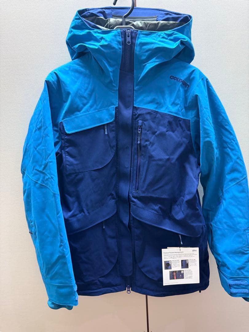 Goldwin ゴールドウイン　スキー　ジャケット　青　Ｌ　レディース　新品