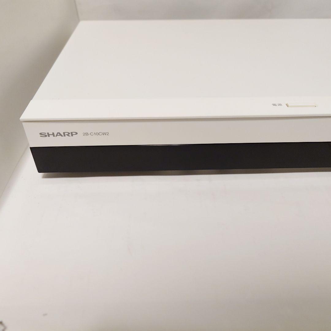 ⭐️新品同様⭐️ SHARP 大容量 ブルーレイレコーダー 2B-C10CW2